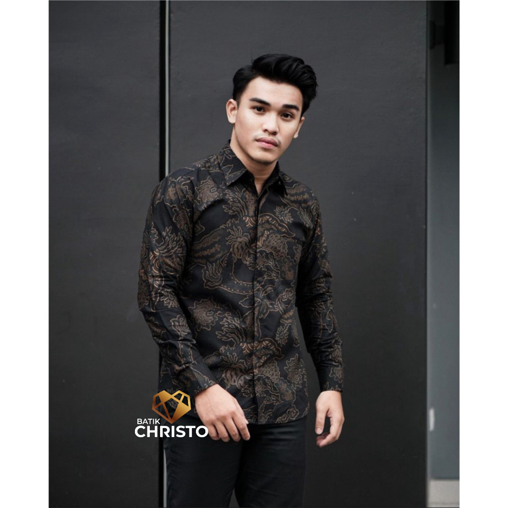 Kemeja Batik Christo Slimfit Premium CHR 1038