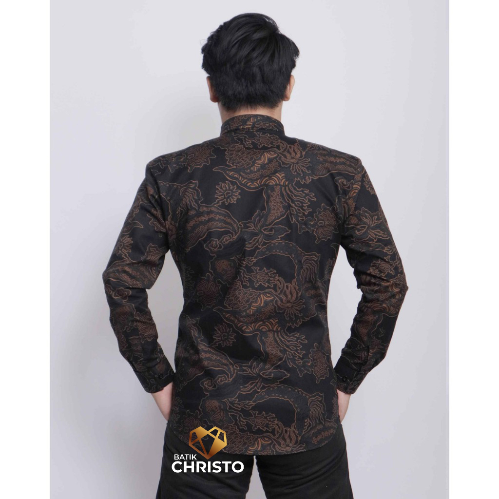 Kemeja Batik Christo Slimfit Premium CHR 1038