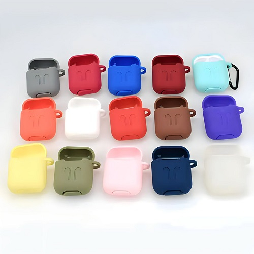 SILICONE CASE LOGO AIRPODS GEN 2 SILIKON TEBAL SOFTCASE