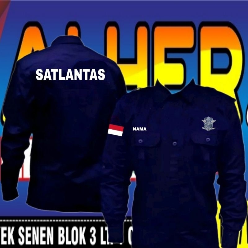 kemeja polantas baju polantas seragam polantas Pdh polantas Pdl polantas kemeja sat lantas baju sat 