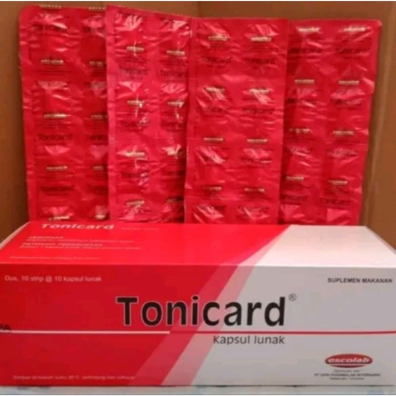 Tonicard kapsul strip
