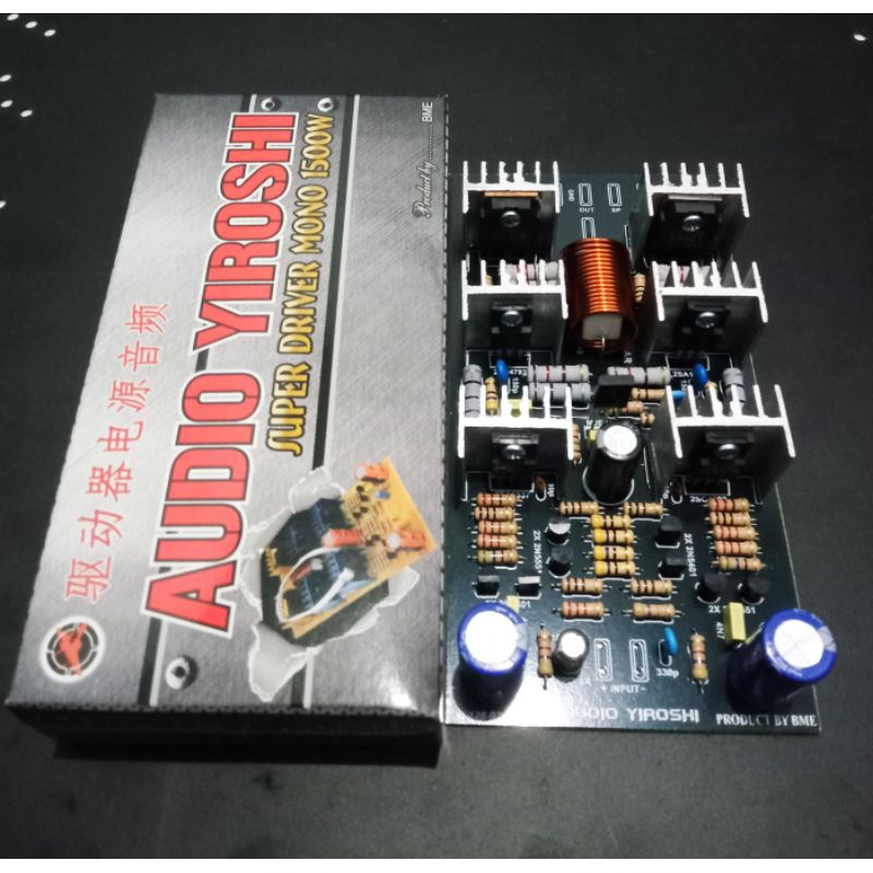 Driver Audio Yiroshi Super Driver Mono 1500W Sublow By BME