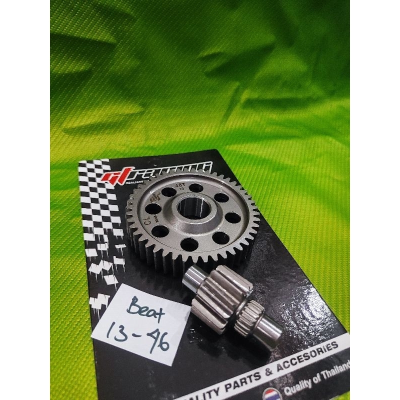 gear rasio ratio beat 13 46 gf racing