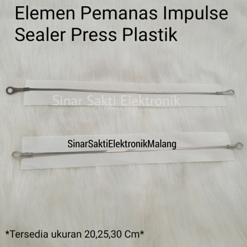 Elemen Pemanas Impulse Sealer Press Plastik 20 cm 30 cm 200mm 300mm 20cm 30cm