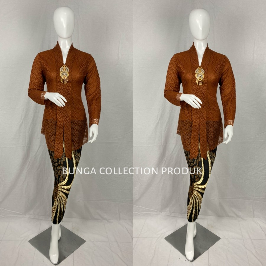 kebaya kartini / kebaya wisuda / kebaya remaja / kutubaru modern - bata, kebaya L