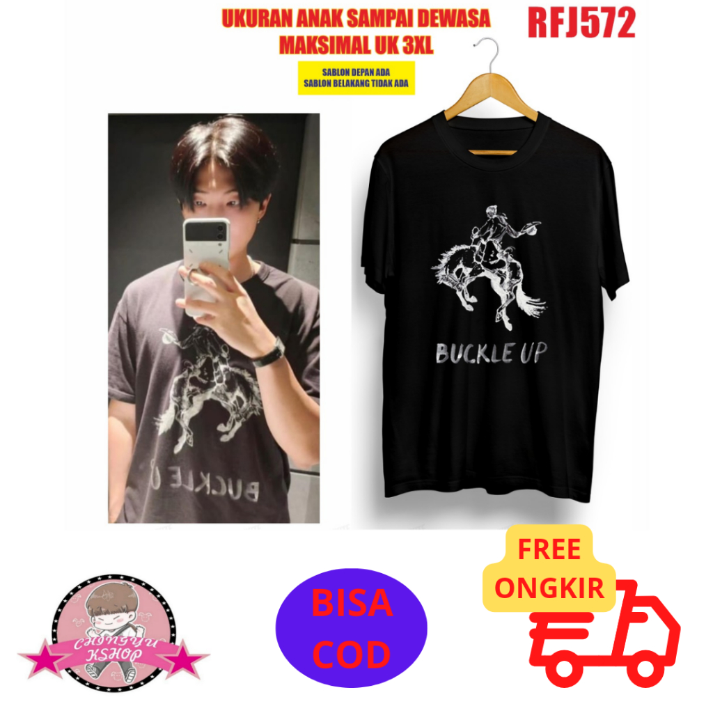(RFJ572) BAJU KAOS BTS RM KIM NAMJOON KUDA