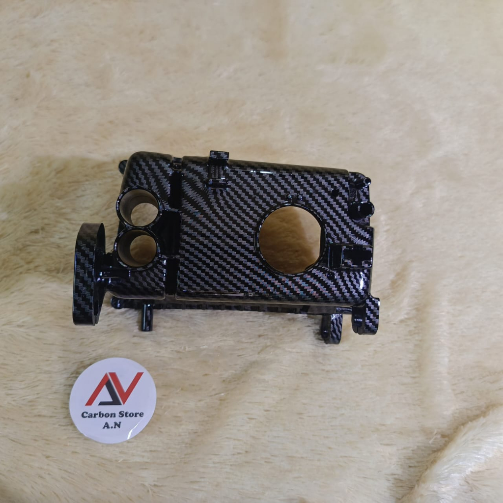 Box Filter Mio Karbu Sporty Smile Soul Full Karbon Celup - Karbon WTP - Karbon Cover Body Motor
