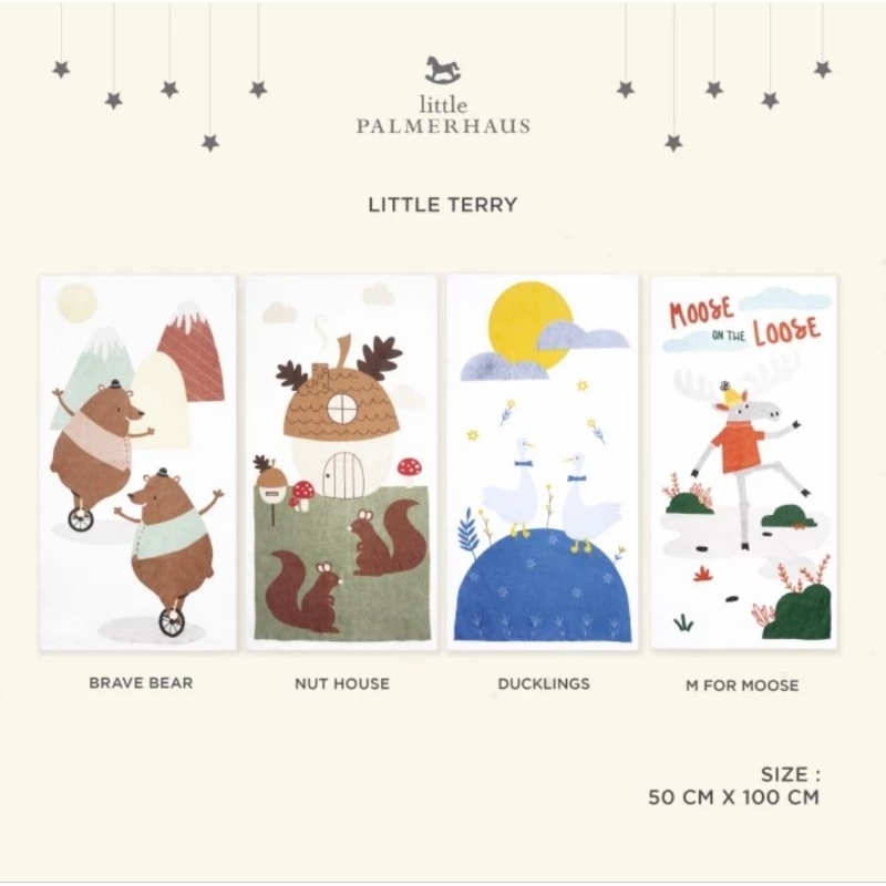 Little Palmerhaus Little Terry Towel Vol 18.0 - Handuk Bayi &amp; Anak