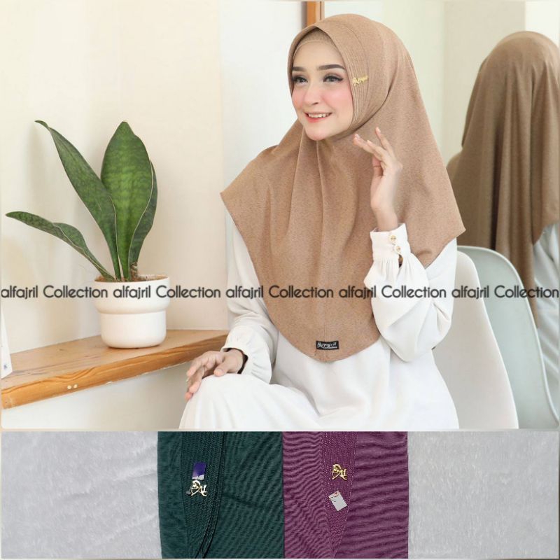 Jilbab Ataya Twotone Ori Al Fajril Collection