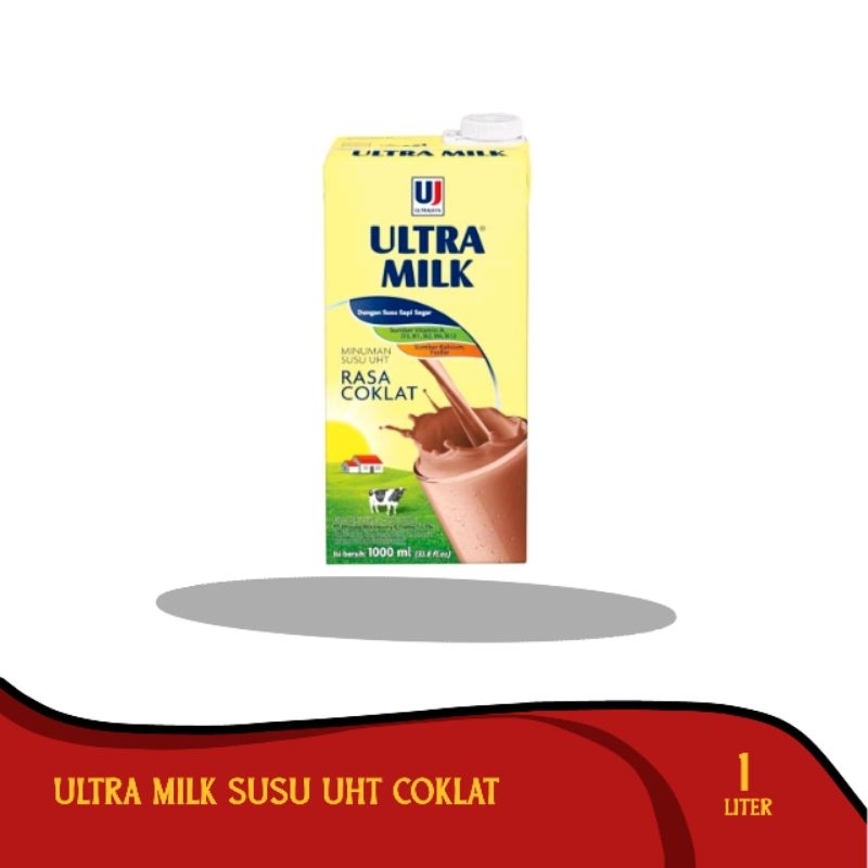 

ULTRA MILK Susu UHT Coklat 1 L