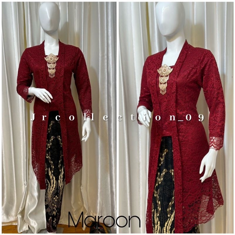 Setelan Tunik Kutu Baru  / Kebaya Tunik / Kebaya Modern / Tunik Brokat / Tunik Favorite