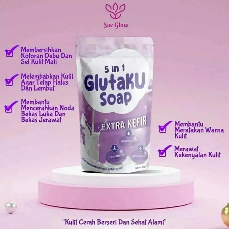 SABUN GLUTAKU SOAP 5 IN 1 ORIGINAL