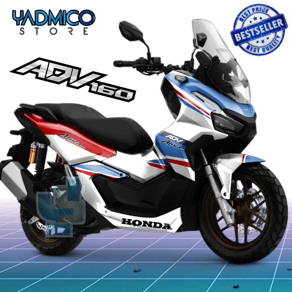 Decal ADV 160 Full Body - Stiker Motor ADV 160 Full Body - Decal Hologram ADV 160 Full Body - Stripi