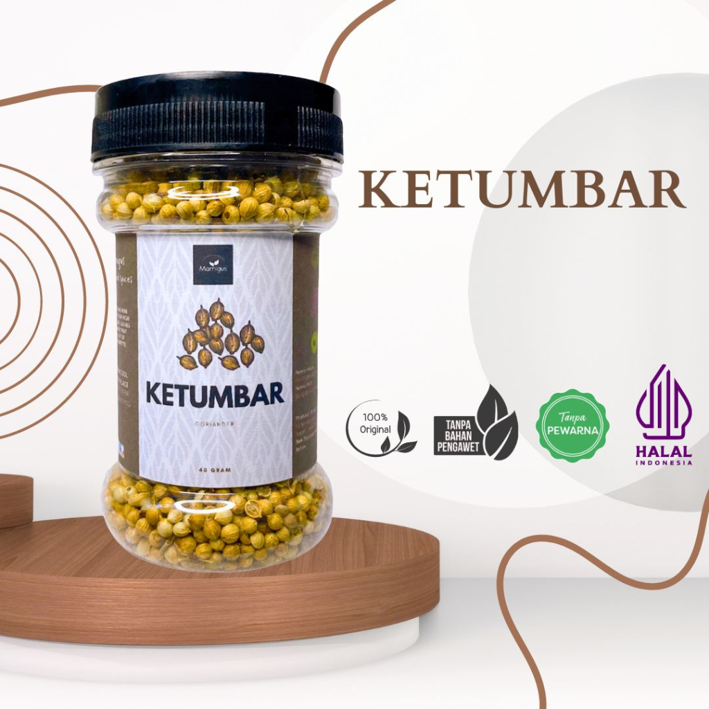 

KETUMBAR / Coriander Rempah Dapur dan Bumbu Masak Botol