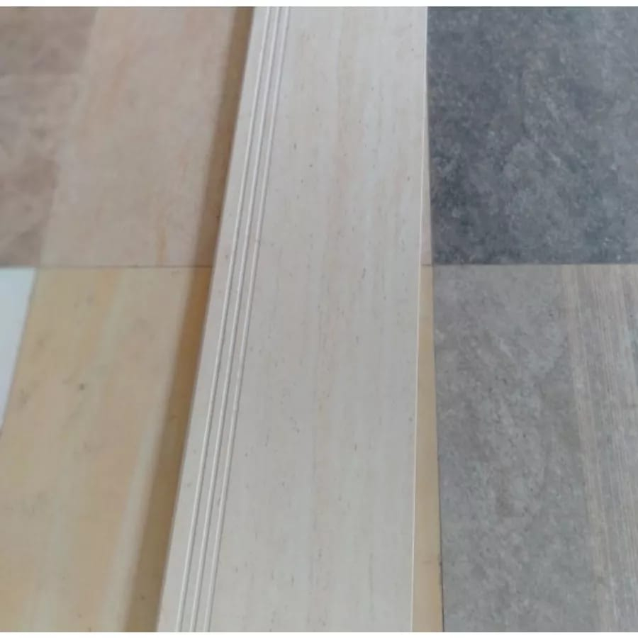 Stepnosing Granit Tangga motif MARMER CREAM CREMA ALOY MATT 30X90,20X90