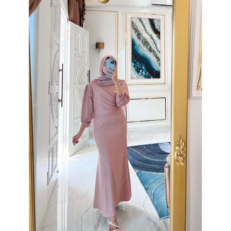 .Inara Mermaid Dress Knitt Premium Model Viral Kekinian 2023