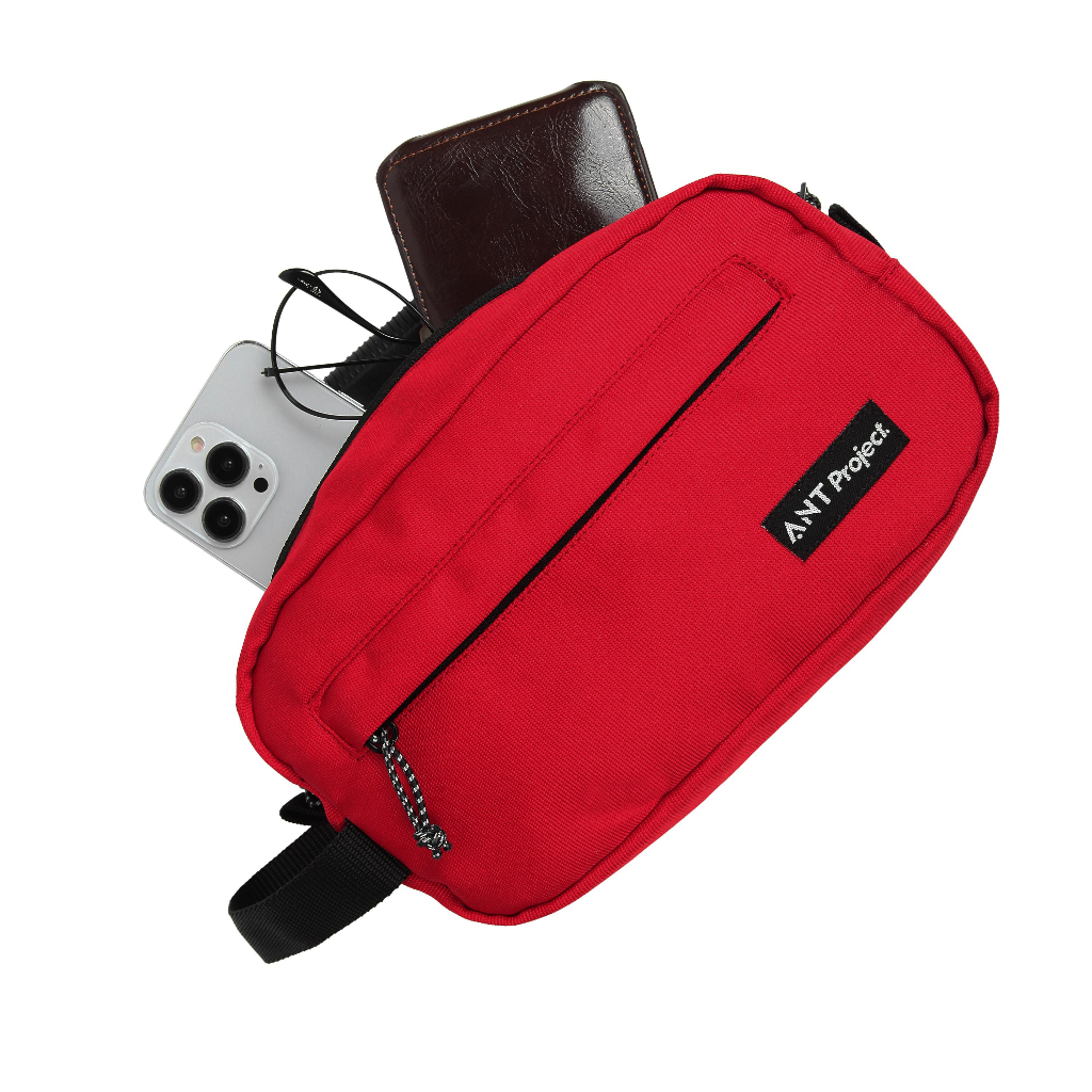 Ant Project Handbag Pria Clutch Bag Tas Tangan Gadget Pria Wanita Karman Premium Pouch Travel Organizer 3 in 1