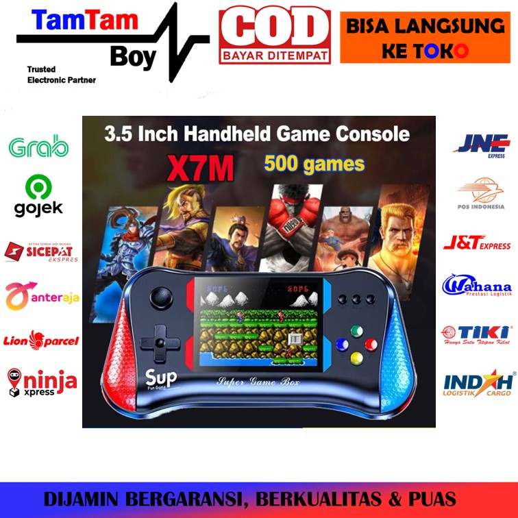 Video Game Console Handhled Portable SUP X7M 500 Retro Games 3.5 Inch PV PSP P2P Classic Emulator Ga
