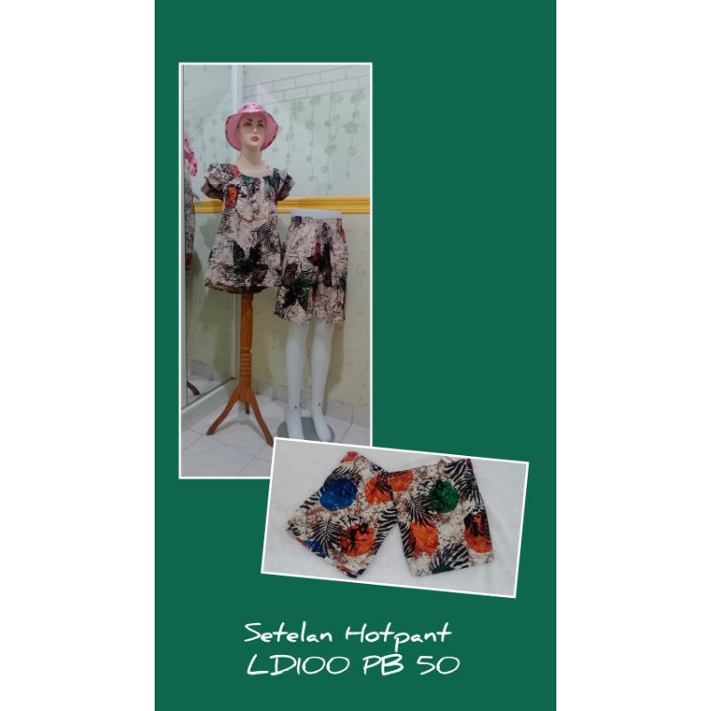Setelan SMT Marisa Hotpant