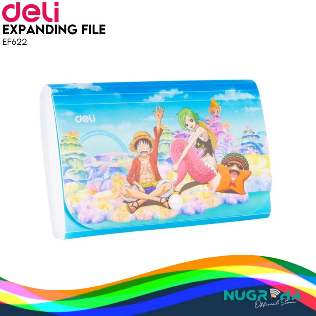 

Deli Expanding File / Tas Dokumen Map A6 Edisi One Piece EF622