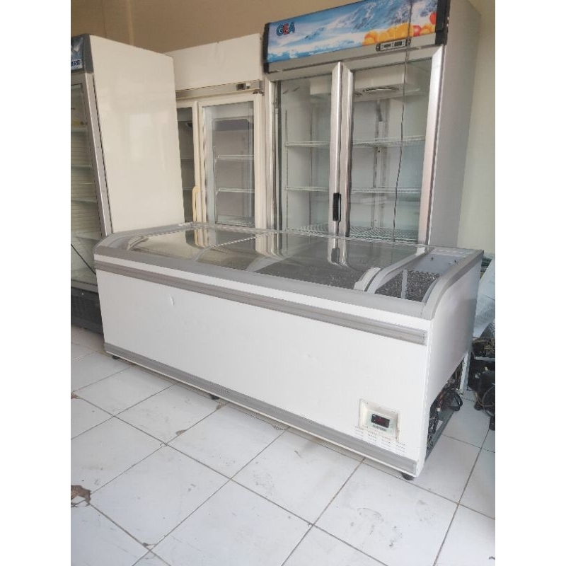 CHEST FREEZER SLIDING 1000 L ( BEKAS)