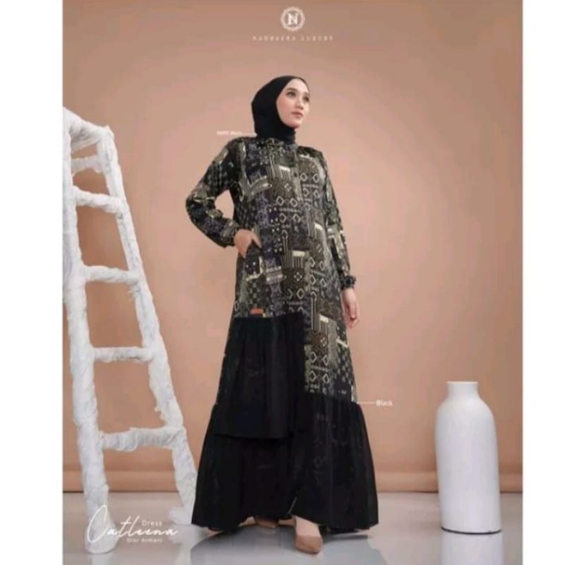 [ORIGINAL]GAMIS NADHEERA LUXURY CATLEENA DRESS