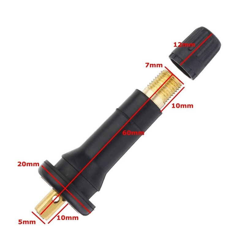 Pentil Karet TPMS Nozzle Sensor Tekanan Angin Ban