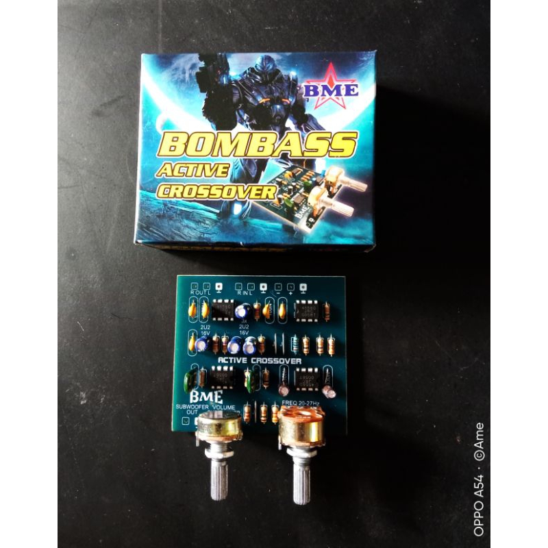 Bombass Active Crossover BME