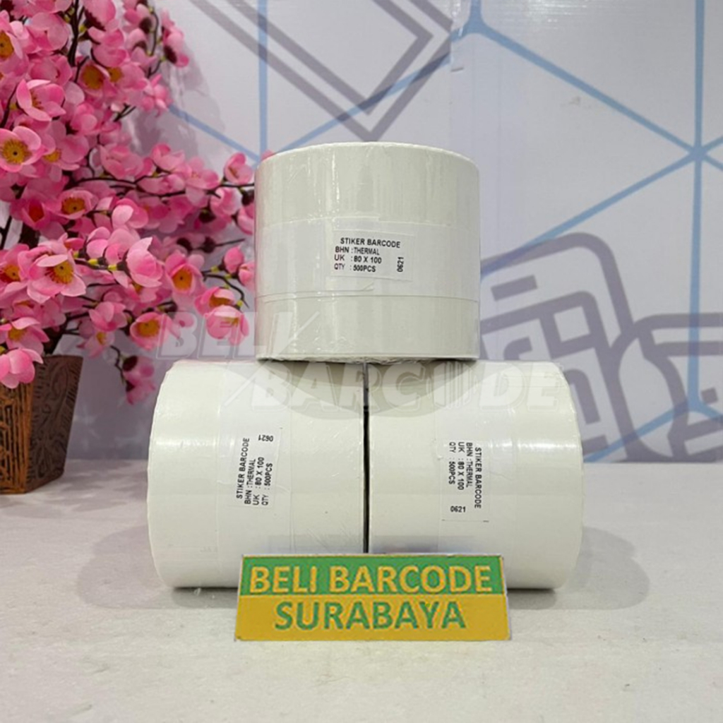Label Thermal 80 x 100 / 80x100 mm / 80x100mm 1 Line 500pcs Resi