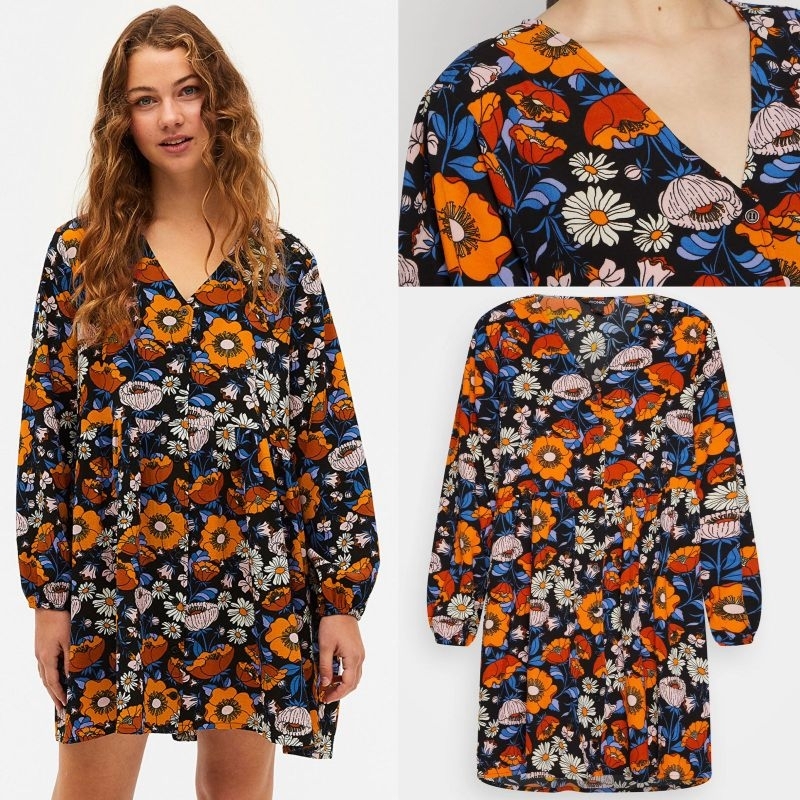 mnk printed dress