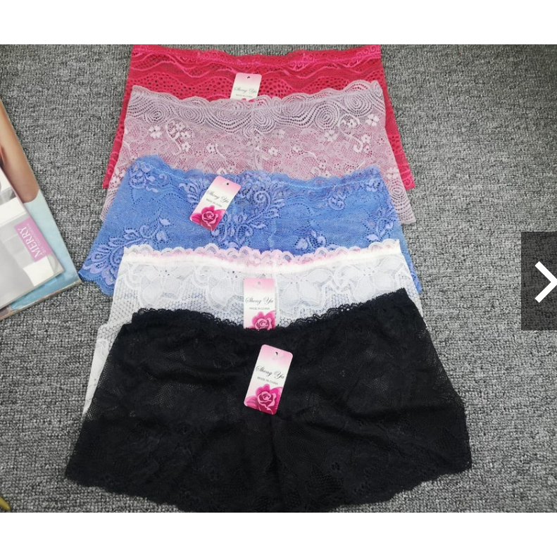 CD  Celana dalam wanita dewasa brokat segi 4 - kode 05 import Sexy G String Open Lingerie Crotch Tho