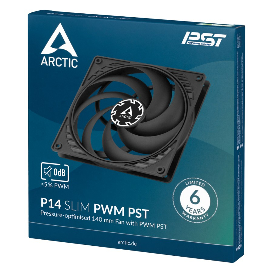 Arctic P14 Slim PWM PST 14CM Case Fan / Fan Casing 14CM