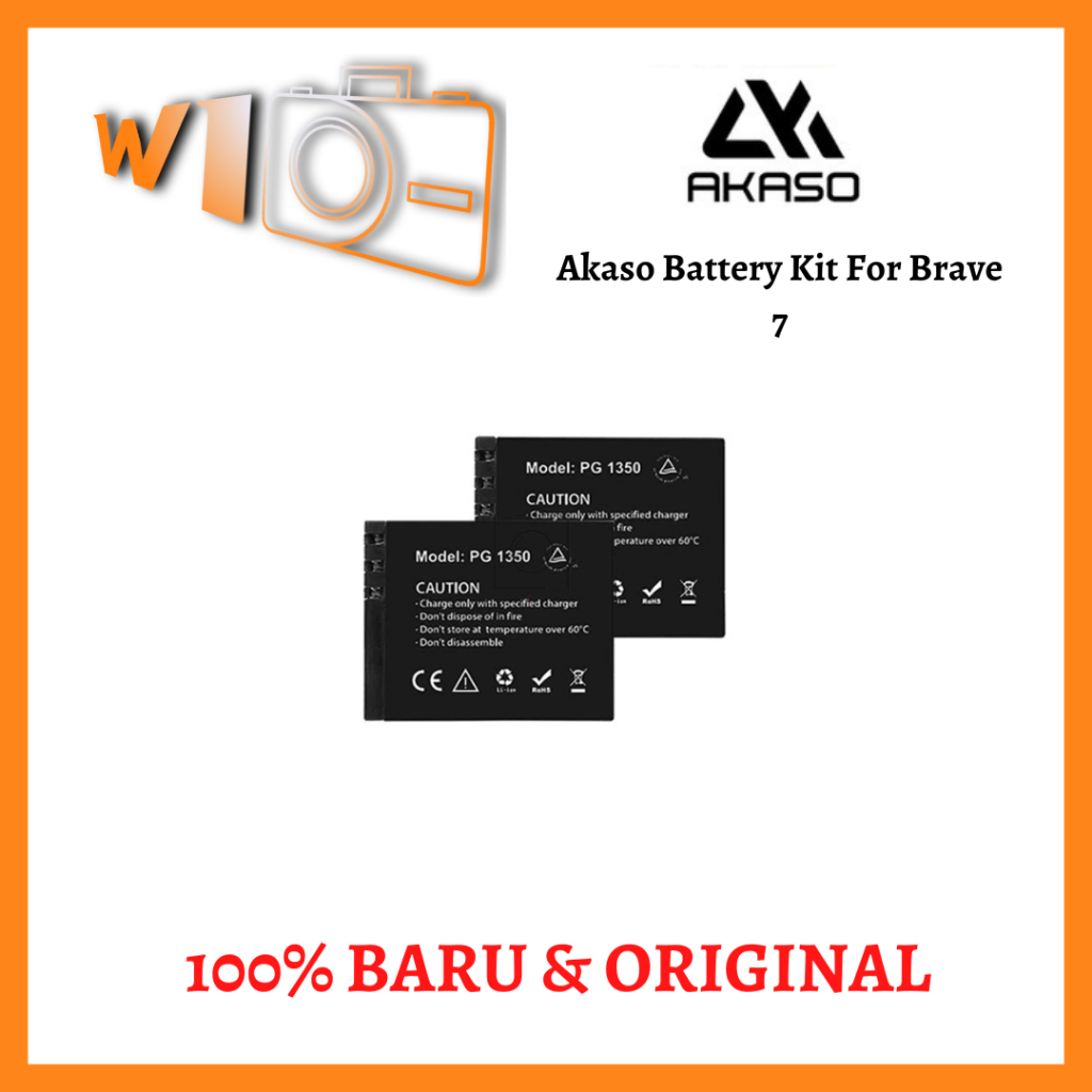 Akaso Battery Kit For Brave 7
