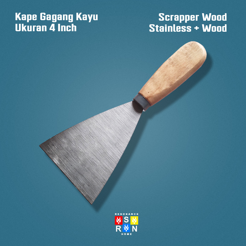 Kape Gagang Kayu 4&quot; / Skrap / Scrapper Resonance Home