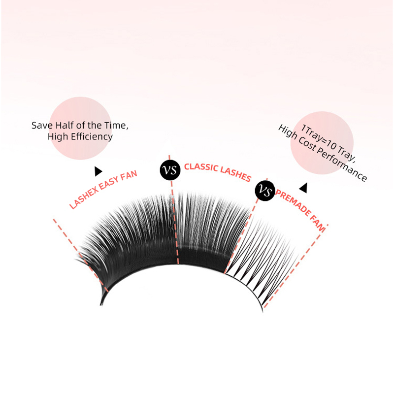 LASHEX Bulu Mata Palsu False Eyelashes easy fanning lash BM blooming