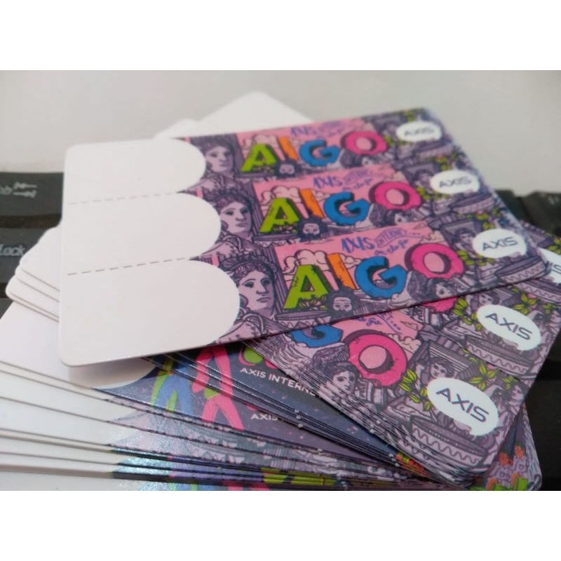 voucher axis zero kosong / bahan injek