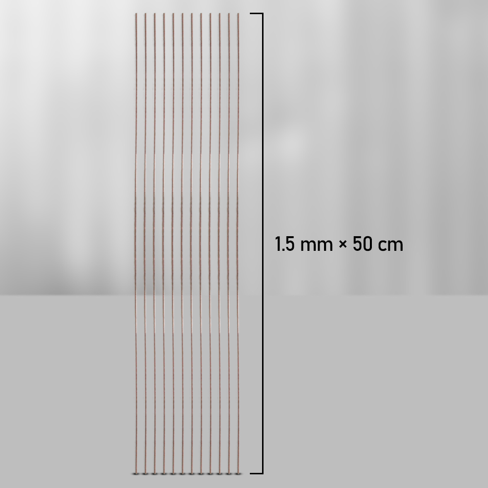 Kawat Las Special Welding for Copper 1.5 mm x 50 cm 12 PCS - NVM-15 - Copper