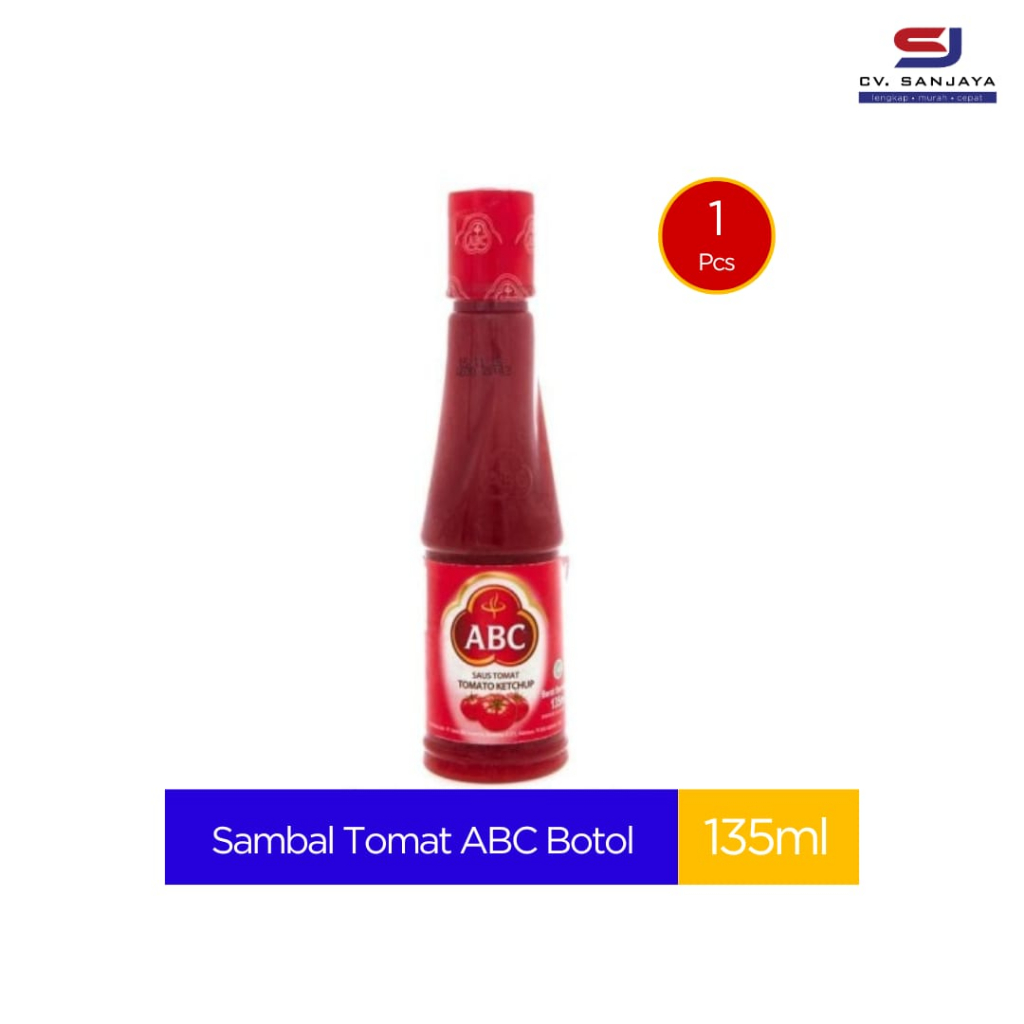 

Sambal Tomat ABC Botol 135ml