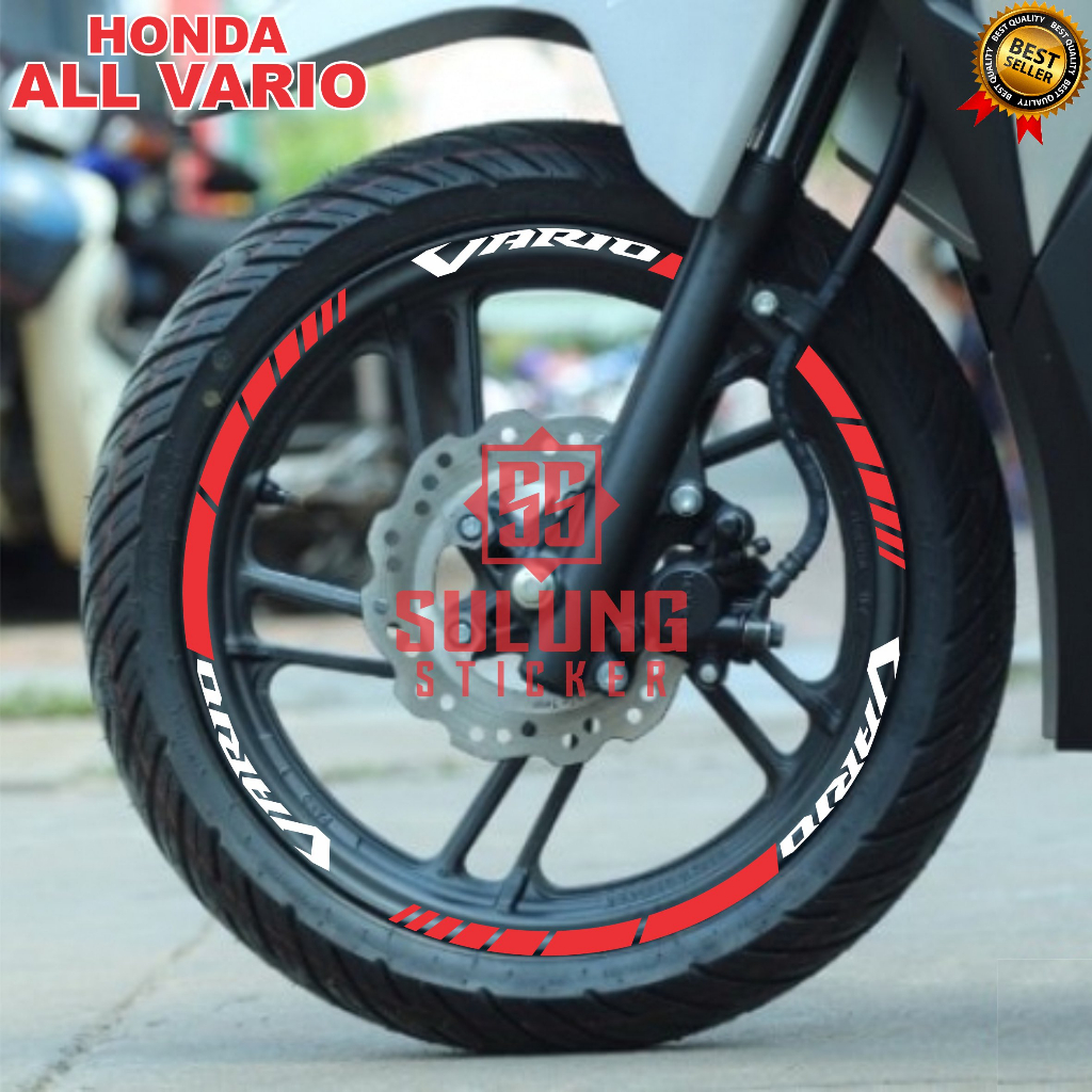 Stiker Lis Velg All Motor Honda Vario Cutting Sticker Termurah Variasi Asesoris Terbaru