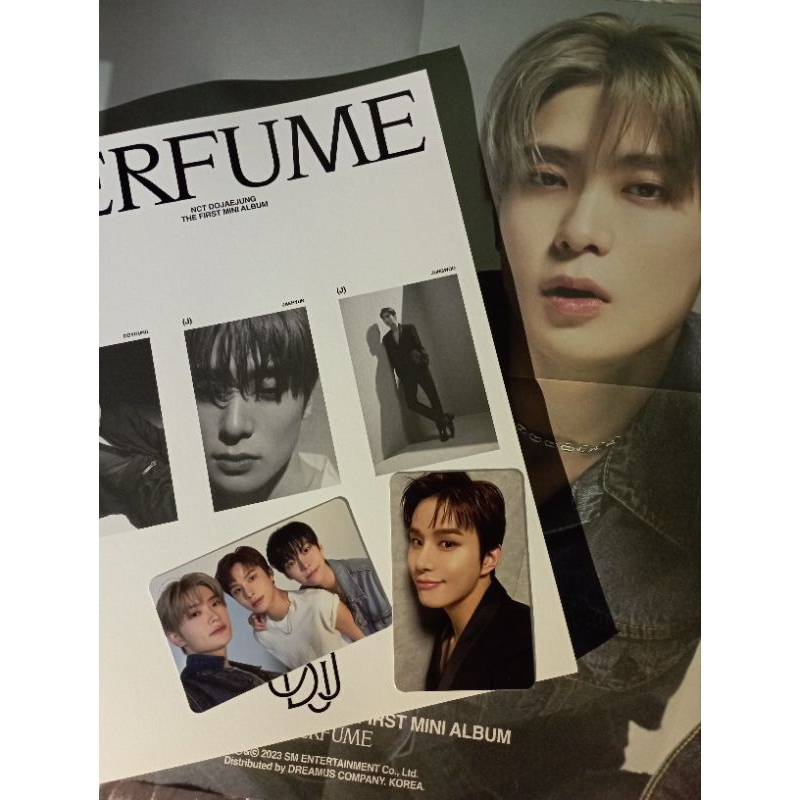 (UNSEALED) album djj perfume pb box ver 2 baddies nct 127 digipack jungwoo pb glitch mode nct dream 