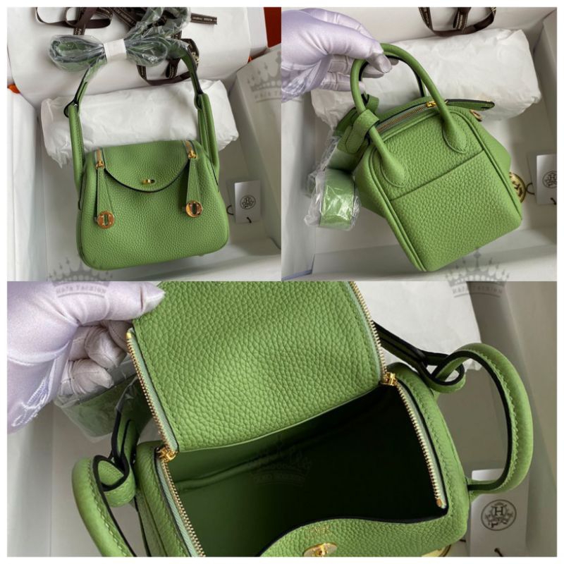 Tas Selempang Wanita Import 27679HERMES LINDY MINI UK20 FREE BOX ORIGINAL