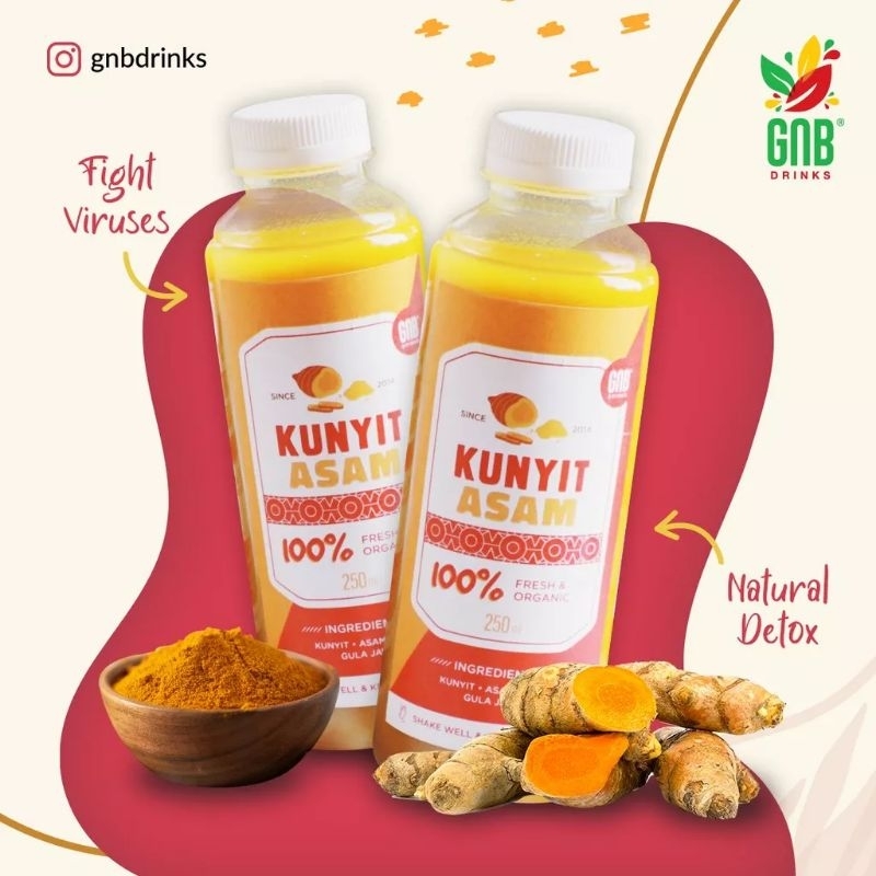 

Venus - GNB - Kunyit Asam | Halal & 100% Natural
