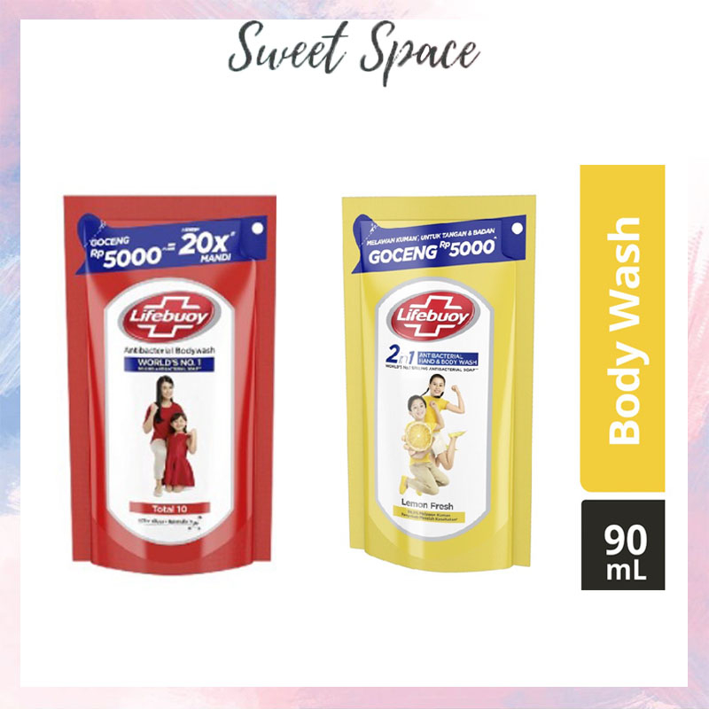 SABUN MANDI CAIR LIFEBUOY 90ML [SWEETSPACE]