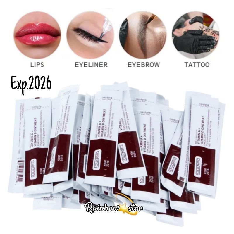 Vitamin After Care 50 sachet / Aftercare Sulam Alis Bibir Tato