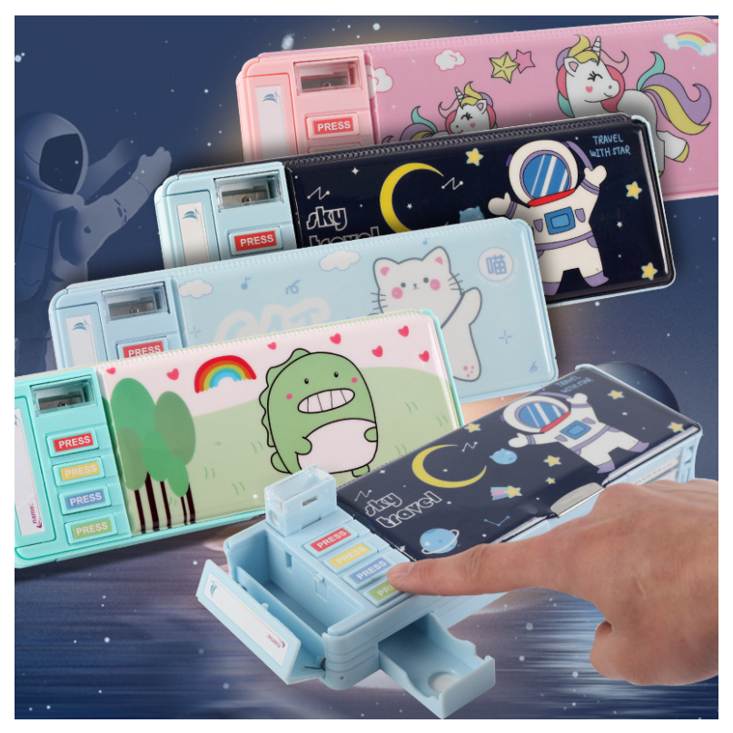 

Tempat Pensil Magnetic Multifungsi Waterproof | Pensil Case | Kotak Pensil Import