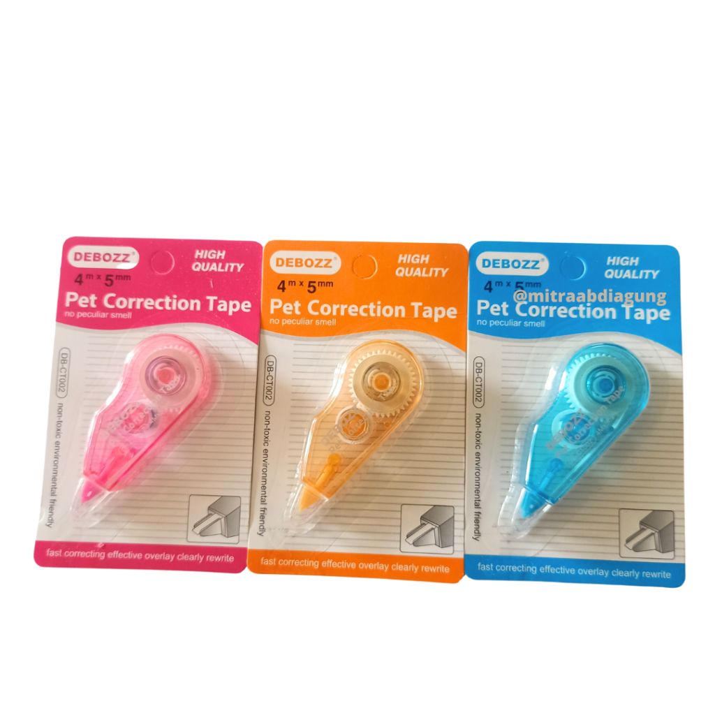 

CORRECTION TAPE DEBOZZ DB-CT002 / Pcs
