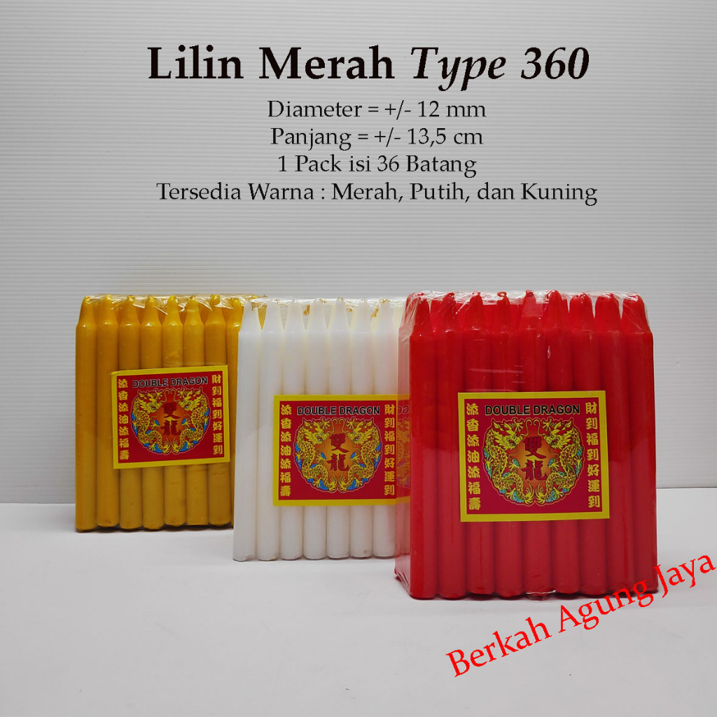Lilin Merah Type 360