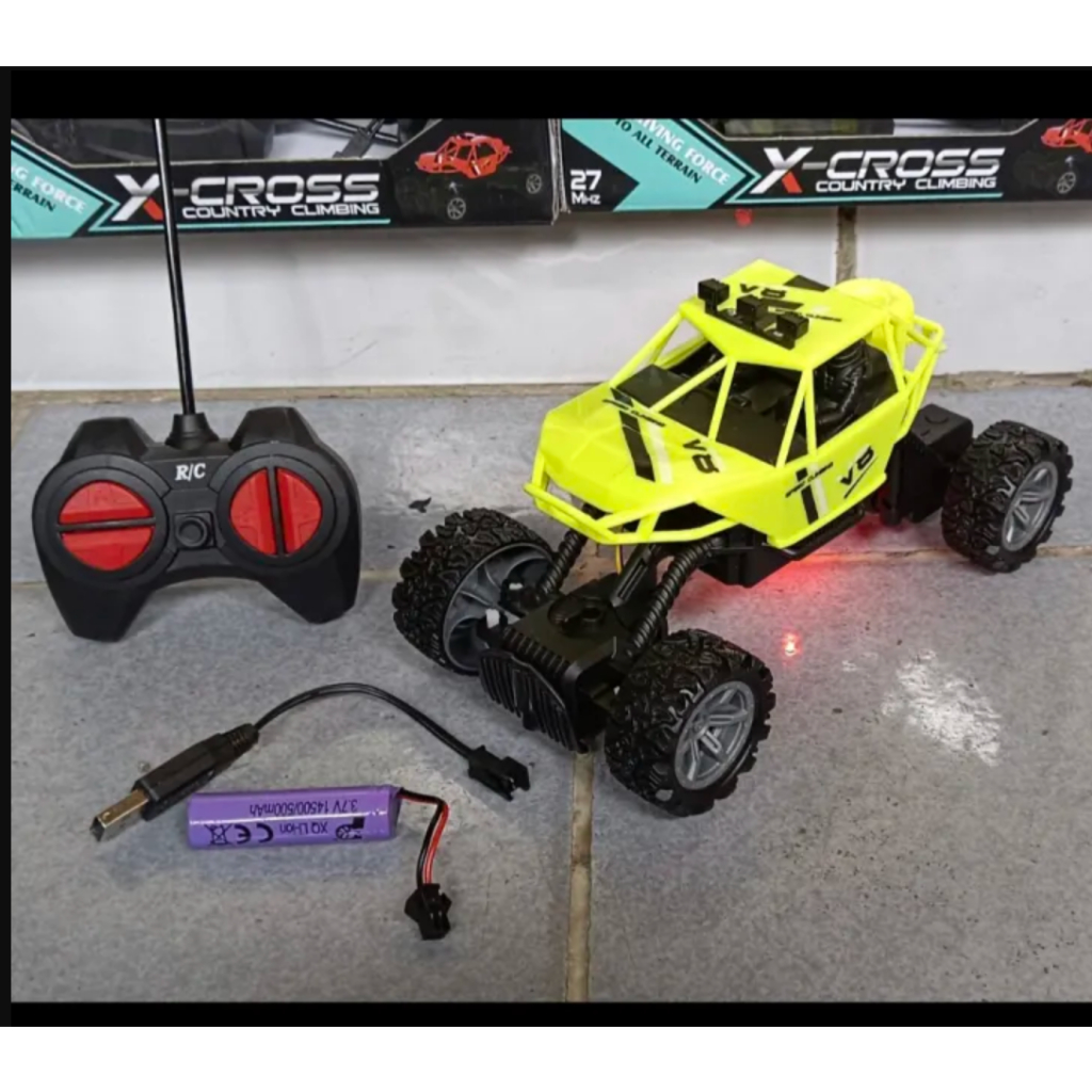 Mainan Anak Laki Laki  Mobil Remot Control Mobil Jip x cross country climbing Mainan Rc Off Road Jeep