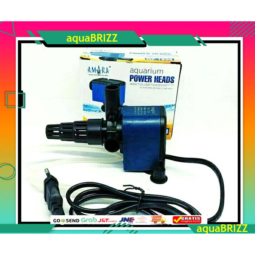 AMARA WP 1200 Power Head Mesin Pompa Air Celup Aquarium Aquascape murah