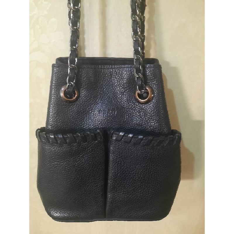 peau bag cloe black leather / peau bag / peau bag preloved / peau preloved / peau official / peau or